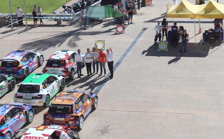 Reagrupamiento en Benidorm de los pilotos del 28 Rally La Nucía-Mediterráneo